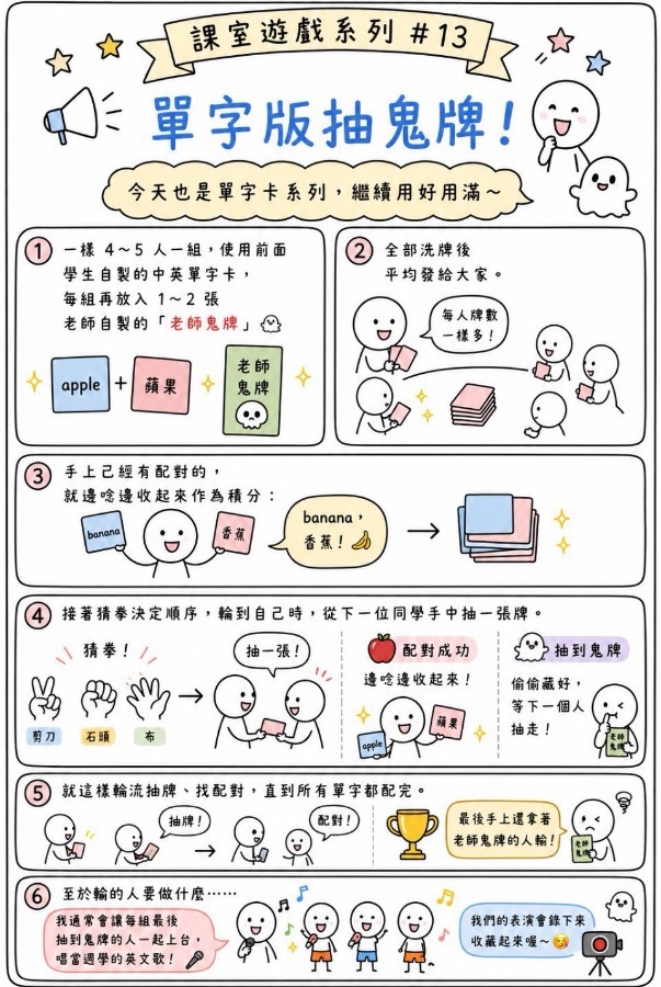 抽鬼牌 單字版 圖片 1